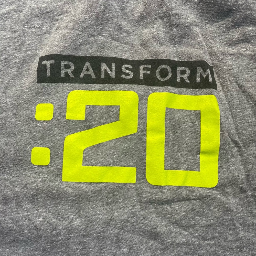 Beachbody T20 Gray Zip-Up Hoodie - Picture 4 of 4